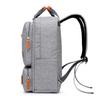 Повседневный деловой рюкзак для мужчин, легкая сумка для ноутбука 15 дюймов, 2023, водонепроницаемая ткань Оксфорд, женский противоугонный дорожный рюкзак, серый