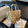 Фирменный дизайн сумка-ведро маленькая для женщин 2024 новая модная сумка для поездок на работу трендовая сумка через плечо с диагональной ручкой