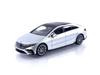 TrueScale Miniatures MINI GT 164 Mercedes-Benz EQS 580 4MATIC Серебристый металлик High Tech (Левый руль) Готовый продукт