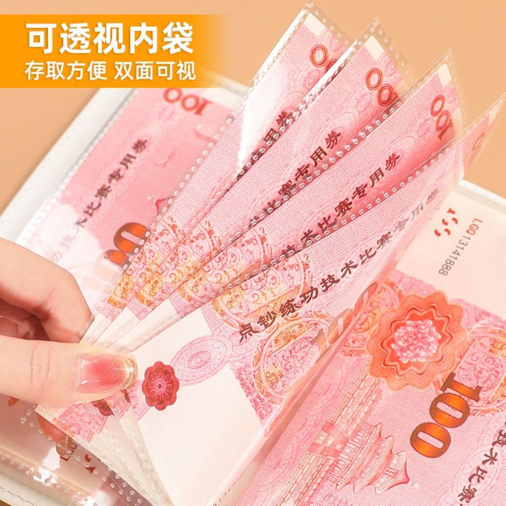 Большая вместимость 100 конвертов Челлендж по накоплению денег Листы для челленджей по накоплению для детей