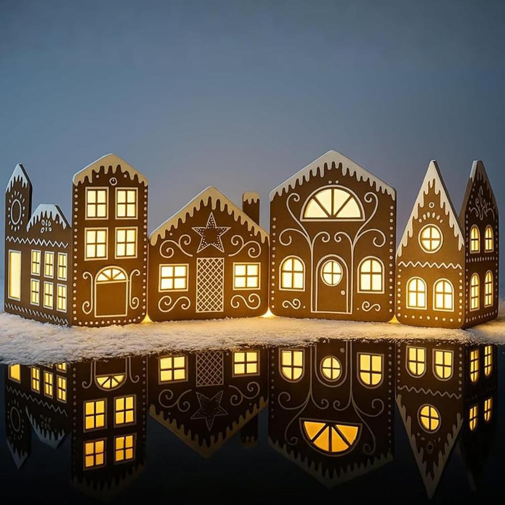 Christmas Gingerbread House Cardboard Kit