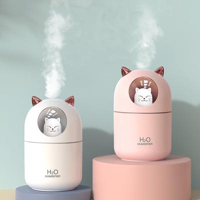 300 мл USB увлажнитель воздуха ультразвуковой крутой туманообразователь с красочной лампой милый кот мини аромадиффузор Humidificador Difusor