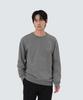 Woven Patch Sweatshirt Dark Size L GS-S25FMFHT24, Top, Sweatshirt, Men's/Women's, Grey,