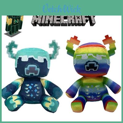 Мягкая игрушка Minecraft Warden Супермягкая и приятная на ощупь Детский подарок на Рождество и дни рождения