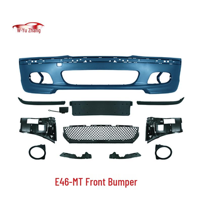 BMW 3 Series E46 Modified MT Front Bumper Kit Fog Lamp & Grille Accessories
