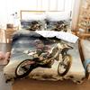 Super Cool Motorcycle AU Queen 210x210cm Bedding Duvet Cover Sets Kids,twin Full Queen King Bedroom Set Bedclothes 100% Quality