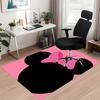 Minnie Printed Carpet, for Office Chair Living Room Bedroom Kitchen Room Decor Gifts.