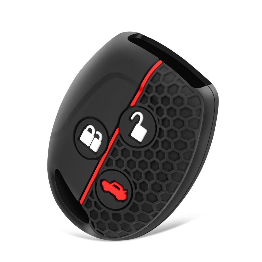 Силиконовый автомобильный брелок для ключей, чехол, сумка, аксессуары, пригодные для Ford Mondeo Fiesta Focus C-Max KA GALAXY