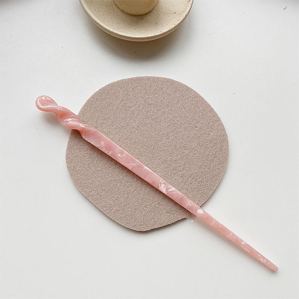 1PC Temperament Vintage Korea Acetate Hairpins Hair Sticks Disk Hair Hair Accessories