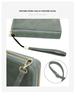 2024 RFID Travel Passport Holder & Ticket Organizer with Double Zippers - Crossbody Multifunctional Wallet & Document Bag.