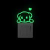 Rooms Decor Fluorescent Luminous Wall Sticker Light Switch Sticker Switch Outlet On-off Sticker
