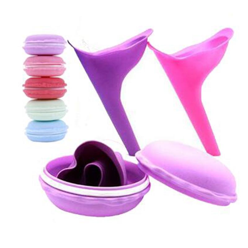 Уличный писсуар Женский писсуар для женщин Портативное устройство для мочеиспускания Воронка для писсуара с упаковочной коробкой для путешествий, кемпинга, пеших прогулок и активного отдыха