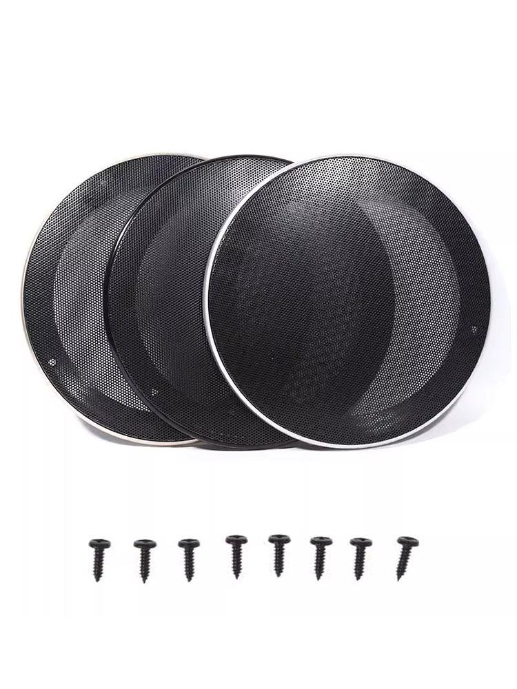 4"-8" Metal Mesh Speaker Grille with Plastic Decorative Ring for Ceiling or Car Audio Protection