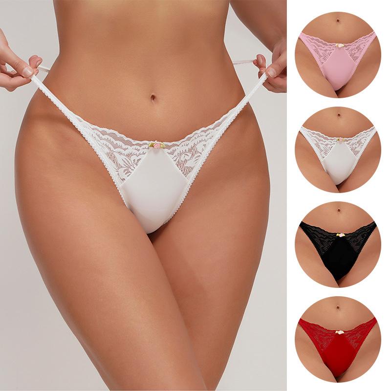 Women Panties Europe Lace Thong\t\t\t The United States Models Non-Marking Simple Ladies Comfortable