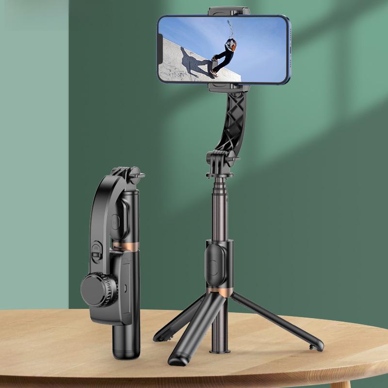 Ручной карданный стабилизатор CYKE: Выдвижная палка для селфи, настольный держатель для мобильного телефона, штатив Anti Shake Live