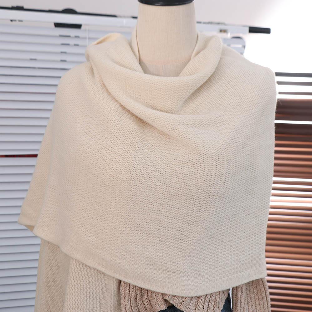 Simple Men Wool Scarf Solid Color Coldproof Scarf High Quality Winter Cashmere Scarf Males