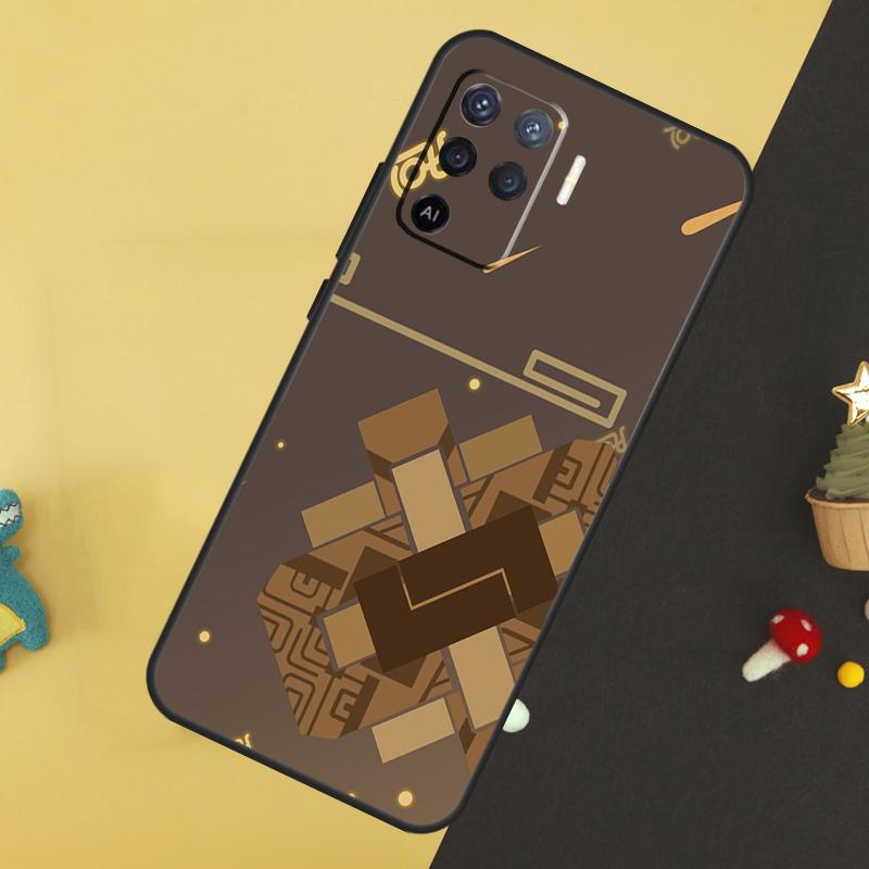 Genshin Impact Game Case For Oppo A60 A80 A40 A15 A16 A17 A57 A94 A74 A54 A76 A96 A18 A38 A58 A78 A98 A5 A6 Pro