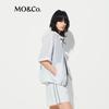 MO&Co. Women's UPF50+ Sun Protection Short Sleeve Hooded Jacket