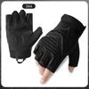 Men Half‑Finger Gloves Breathable Shock Absorbing Anti‑Slip Outdoor Motorcycle Cycling Climbing Protective Gloves