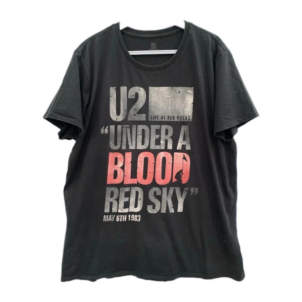 U2 Under A Blood Red Sky 2015 Live At Red Rocks Tshirt Black Xxl Band Tee 55