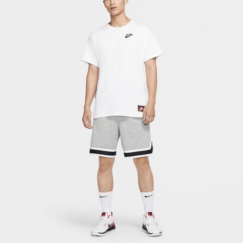 Nike Футболка-пуловер с круглым вырезом KMA 2.0 Earths Strongest Print, мужские топы, белые CV1088-100