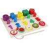 Children'S Early Education Educational Four-In-One Puzzle Color Cognition Geometric Pairing Fishing Multi-Functional Toy