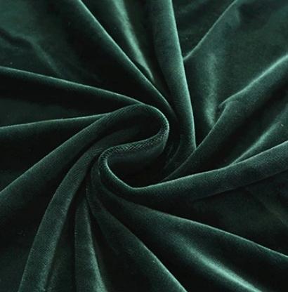 Cover For Sloping Chair Xxl, Dark Green Velvet