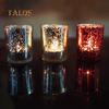 Mosaic Glass Tealight Votive Candle Holder for Wedding Party Bar Home Decor Decoration