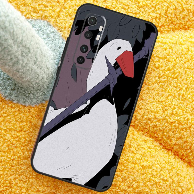 Мультяшный забавный гусь Чехол для Xiaomi 13T 14T 15T 14 15 Ultra 17 Pro Max Чехол для POCO F8 F7 X7 Pro F5 F6 X5 X6