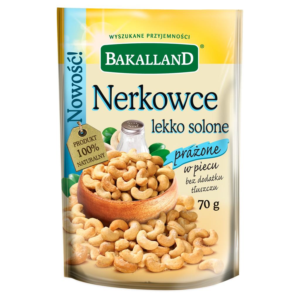 Bakalland lightly salted cashew nuts 76 g