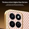 For Honor 200 Smart 5G/X7c 4G Phone Case Carbon Fiber Textured Electroplated TPU Back Cover