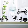Black Ants Move Wall Sticker DIY Window Painting Stickers Funny Ant Wallpaper  Children's Rooms