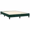 Sommier à lattes et matelas - Maison Exclusive - Velours vert foncé - 140x200cm - 2 places