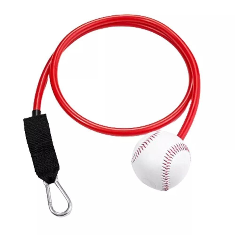 Potable Baseball Resistance Trainer Rubber Arm Strength Training New Baseball Pull Rope
