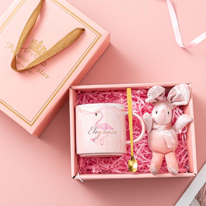 Elegant Bridal Ceramic Mug Set - Perfect Bridesmaid or Wedding Thank-You Gift