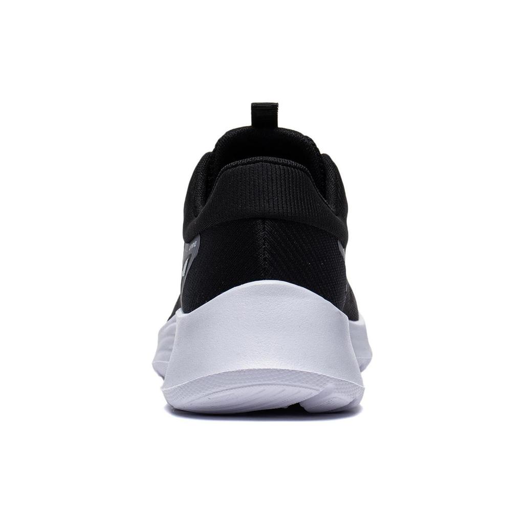 Li Ning Легкая Амортизация Перо, Износостойкие Низкие Повседневные Беговые Кроссовки Женские Черные ARST020-2