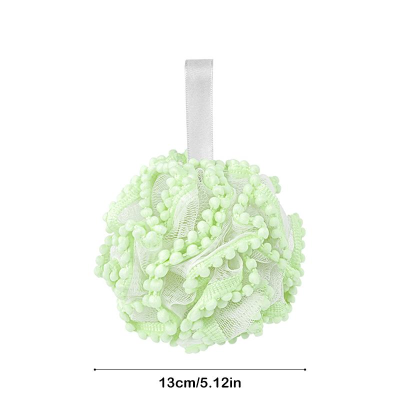 Мягкие сетчатые шарики-губки для ванны Щетка для чистки кожи Мочалка для душа Очиститель для тела Отшелушивающие скрабы Цветок для ванны Аксессуары для ванны