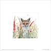Julia Pankhurst Fox In Flowers Print