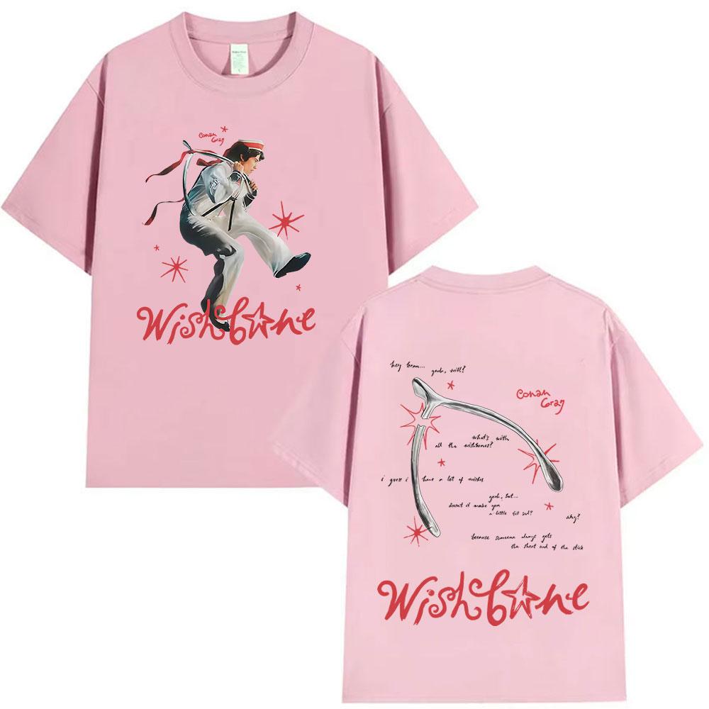 Conan Gray Wishbone Album 2025 Print T Shirt Unisexs High Quality Vintage Cotton Tshirts Unisex Fashion Hip Hop Clothing Tshirt