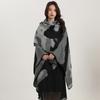 Cloak Shawl 2024 New Women'S Autumn And Winter Cloak Loose Cloak Jacket Women'S Office Scarf Shawl Women'S Outerwear