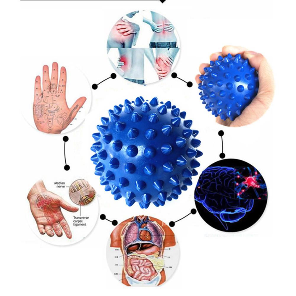 Горячий массажный мяч Портативные мячи для снятия стресса для физиотерапии, расслабления мышц ADM
