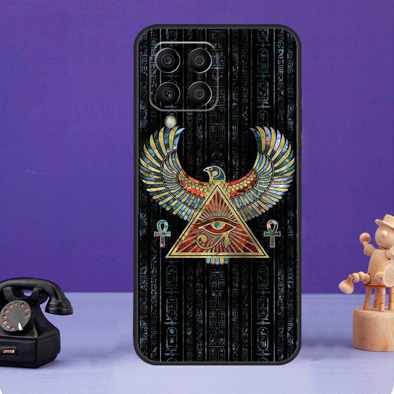 Чехол Eye of Horus Egypt для Samsung Galaxy M12 M32 M52 M55 M13 M33 M53 M14 M34 M54 M20 M30s M31s M51 M31 M21