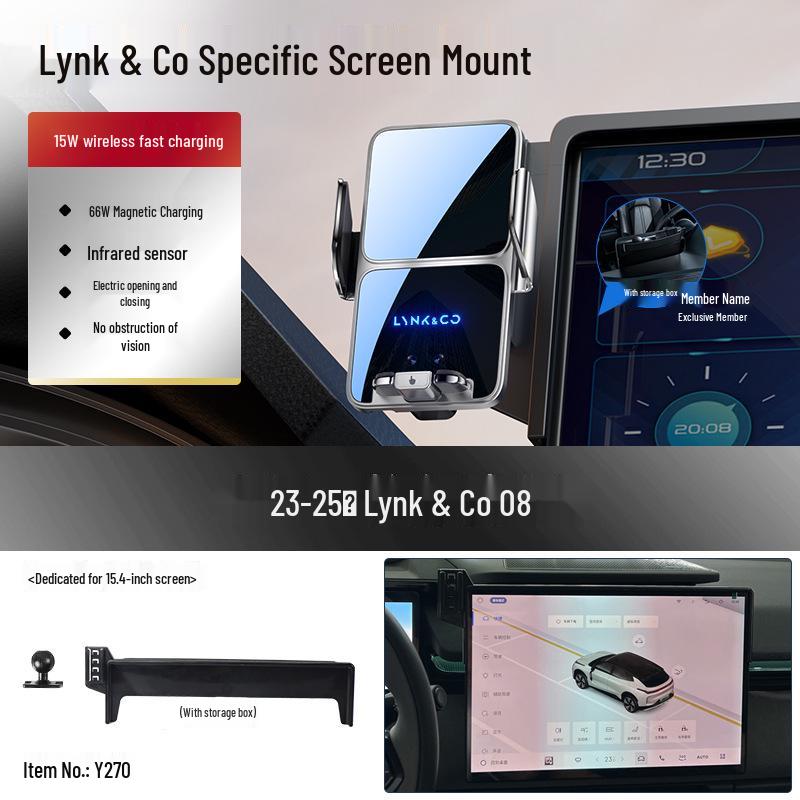 2026 Lynk & Co 03+08 06 07 09 Автомобильный держатель для телефона Z10 Аксессуары.