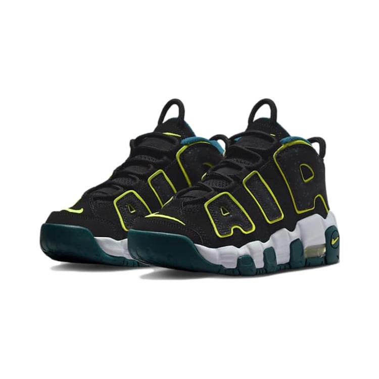 Nike Air More Uptempo PS 'Черный Геод Бирюзовый'DZ2810-001