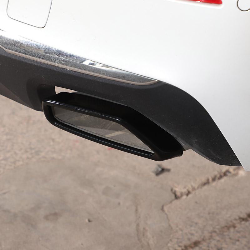 Для BMW 5 серии 6 серии GT G30 G38 G32 2018-21 нержавеющая сталь автомобиля хвост горло выхлопная труба украшения крышка наклейка автомобиля