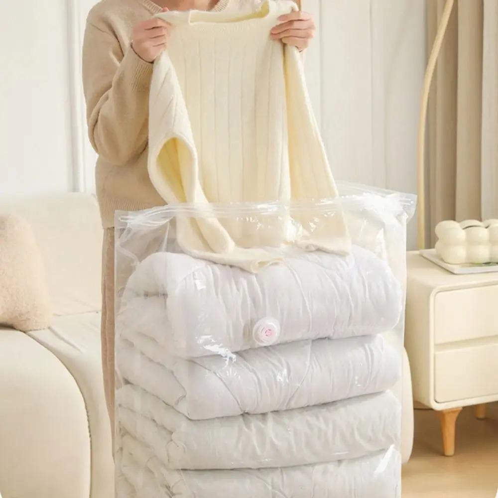Многоразовый мешок для упаковки одежды, одеял, вакуумный мешок для хранения одежды, для домашнего хранения