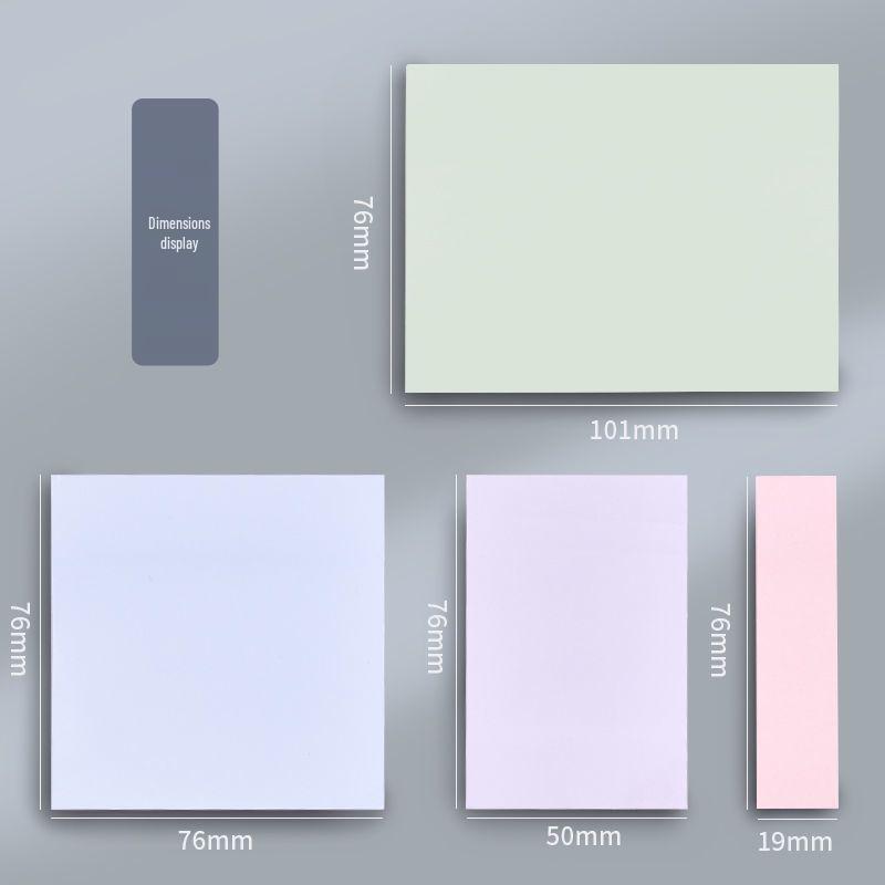 Корейские стикеры в стиле Моранди - Средние, с сильным клеем, полоски для заметок