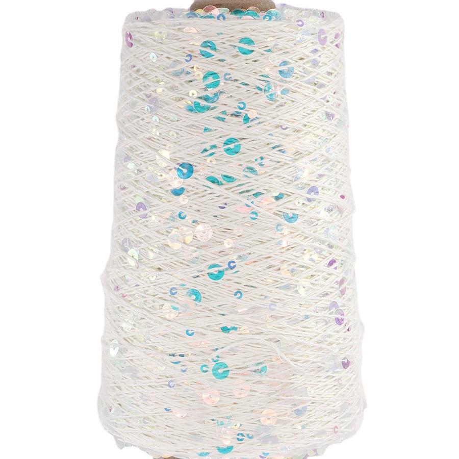 Siyue Украина ручная работа хлопок пайетки пряжа фантазийный бисер шерсть клубок