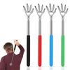 1PC Eagle Claw Telescopic Back Scratcher Stainless Steel Back Massager Body Scratcher Tool