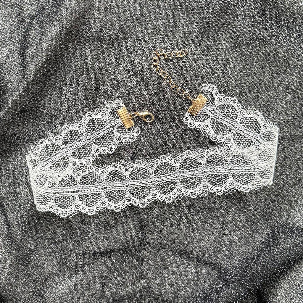 Fairy Style Colorful Lace Choker Necklace for Women